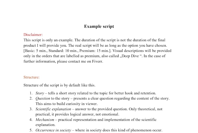 write a youtube script with ai